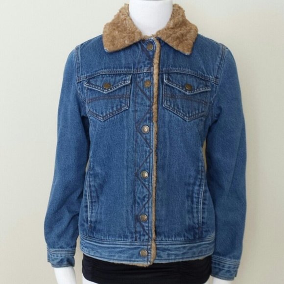 JLC New York Outerwear Vintage Feel Denim Jacket - Picture 1 of 8